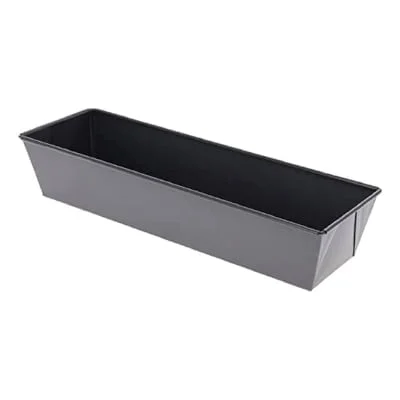 Rectangular cake mould - de buyer "rectangular cake" mould with folded edges