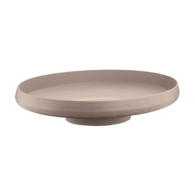 Guzzini tierra bowl - guzzini "tierra centerpiece/fruit bowl" taupe