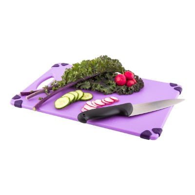 Purple cutting board - euroceppi "cutting board" size: 45. 8 x 30. 6 x 1. 2 cm purple
