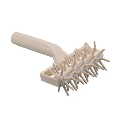 Martellato docker roller - martellato "cutting docker" plastic spiked roller 12 cm