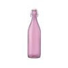 Giara fuchsia bottle - bormioli rocco "giara" bottle spry color soda lime capacity: 1000 cc fuchsia (pack of 6pcs)