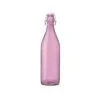 Giara fuchsia bottle - bormioli rocco "giara" bottle spry color soda lime capacity: 1000 cc fuchsia (pack of 6pcs)