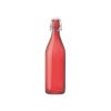 Bormioli rocco giara bottle - bormioli rocco "giara" bottle spry color soda lime capacity: 1000 cc red (pack of 6pcs)