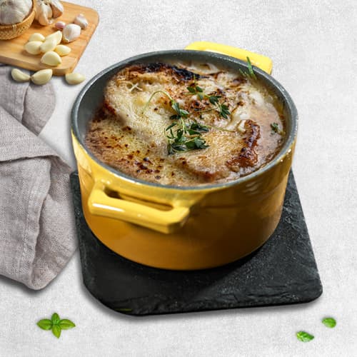 Onion soup recipe - zuppa di cipolle (1 portion | served hot)