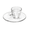 Cube espresso cup - bormioli rocco "cube" espresso cup & saucer soda lime capacity: 100 cc (pack of 6pcs)
