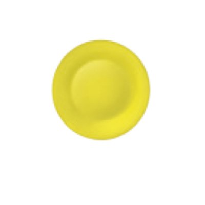 Lime green plate - bormioli rocco "new acqua" plate tempered diameter: 210 mm tone lime green (pack of 6pcs)