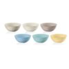 Guzzini bowls set - guzzini set of 6 s "bowls tierra" assorted colors