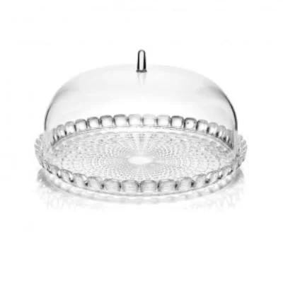 Guzzini cake server - guzzini "tiffany small cake server" d: 30 cm; h: 16 cm