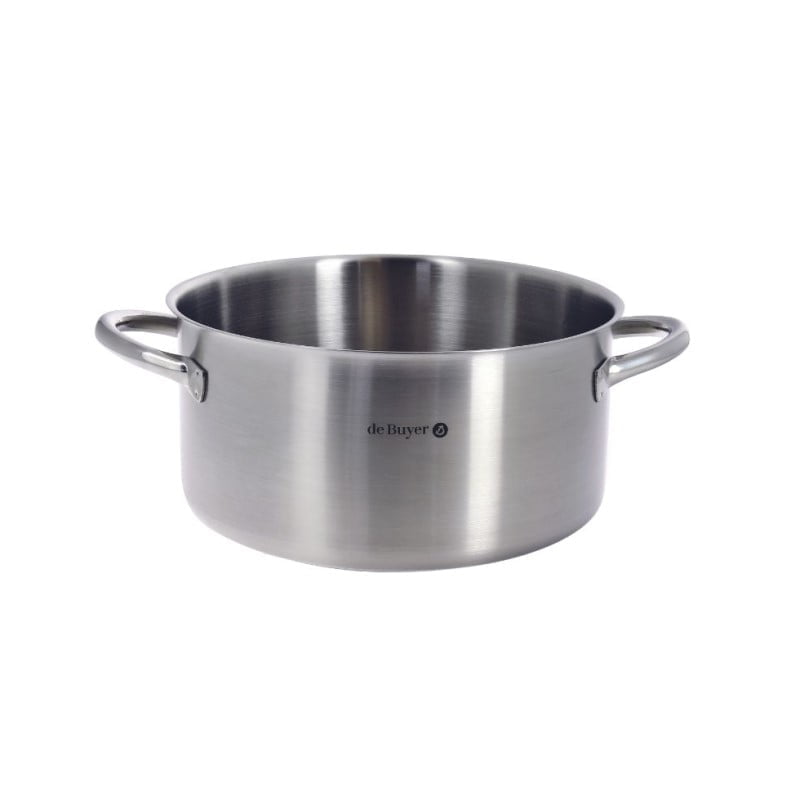 Stainless steel cookware - de buyer "prim'appety" stainless steel cookware & stewpan without lid capacity 3. 1 ltr