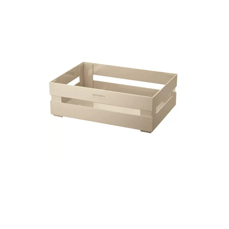 - guzzini tidy & store medium box beige 22. 5 x 15. 5 x 8 cm