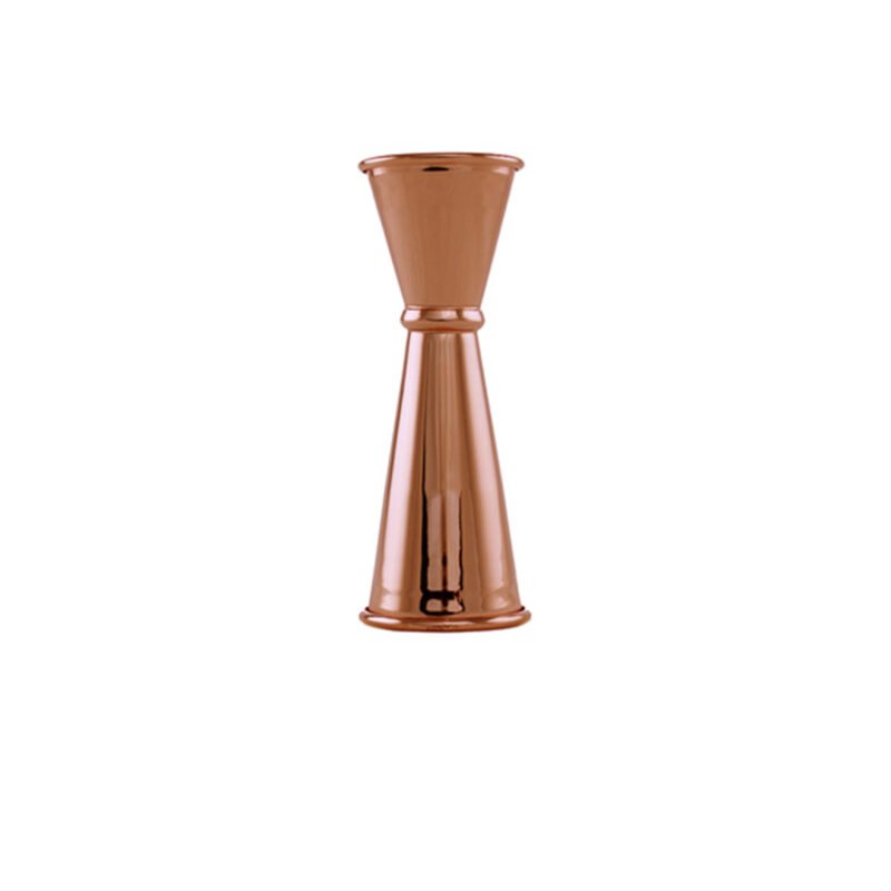 - subliva "copper plated banded double jigger" 25/50ml