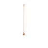 - sublive "copper" plated bar spoon with fork 400mm