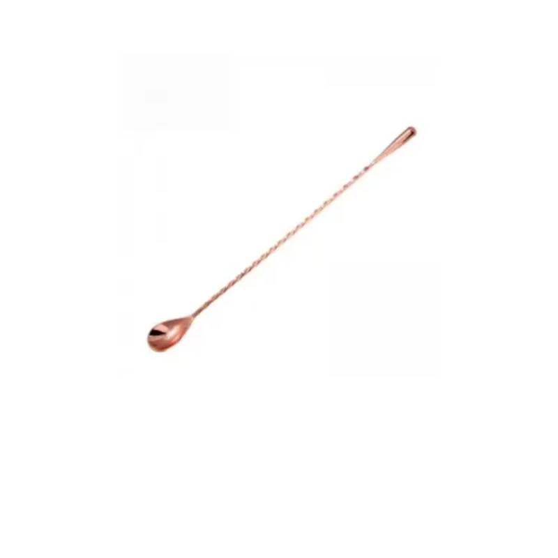 - subliva "cooper" plated teardrop bar spoon l : 450 mm color : copper