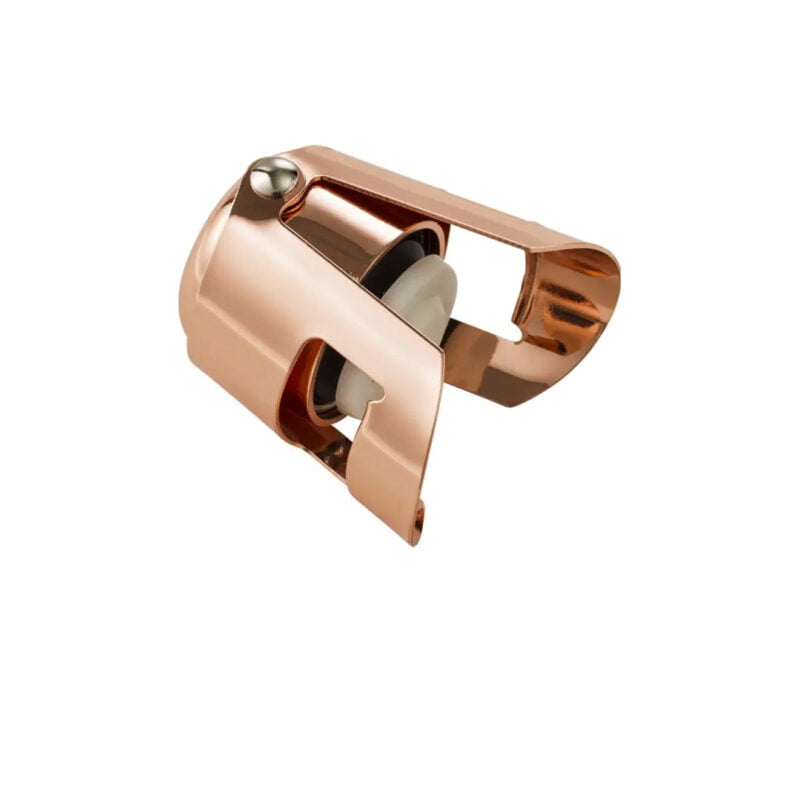 - subliva "chrome plated champagne stopper" material: steel surface finish: copper plating