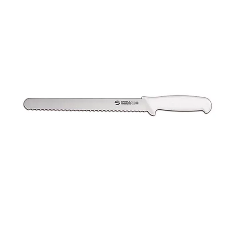 - ambrogio sanelli "supra white" - baker knife cm 24