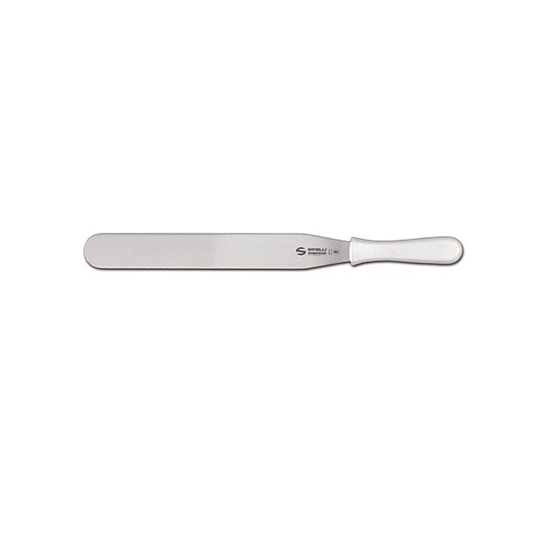 - ambrogio sanelli "supra white" - chef spatula cm 27