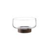 - lsa "city" bowl & walnut base diameter: 30cm, handmade glass
