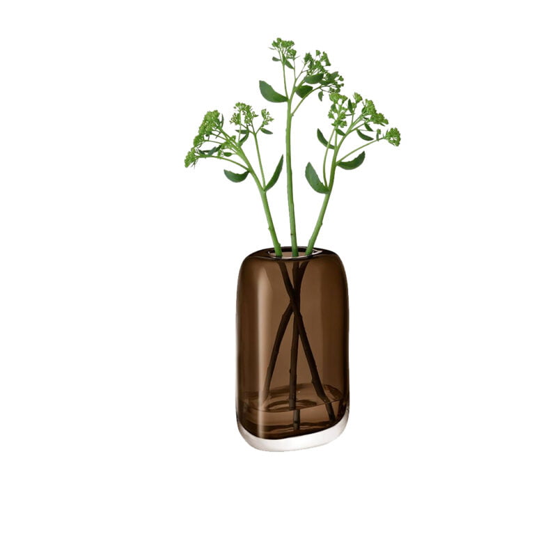 - lsa "melt vase mushroom" brown h: 24 cm