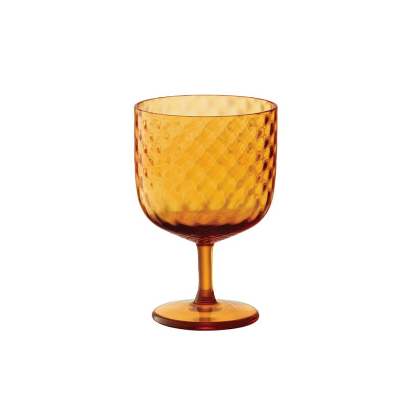 - lsa "dapple" wine glass sun amber 325 ml pack of 2 pcs