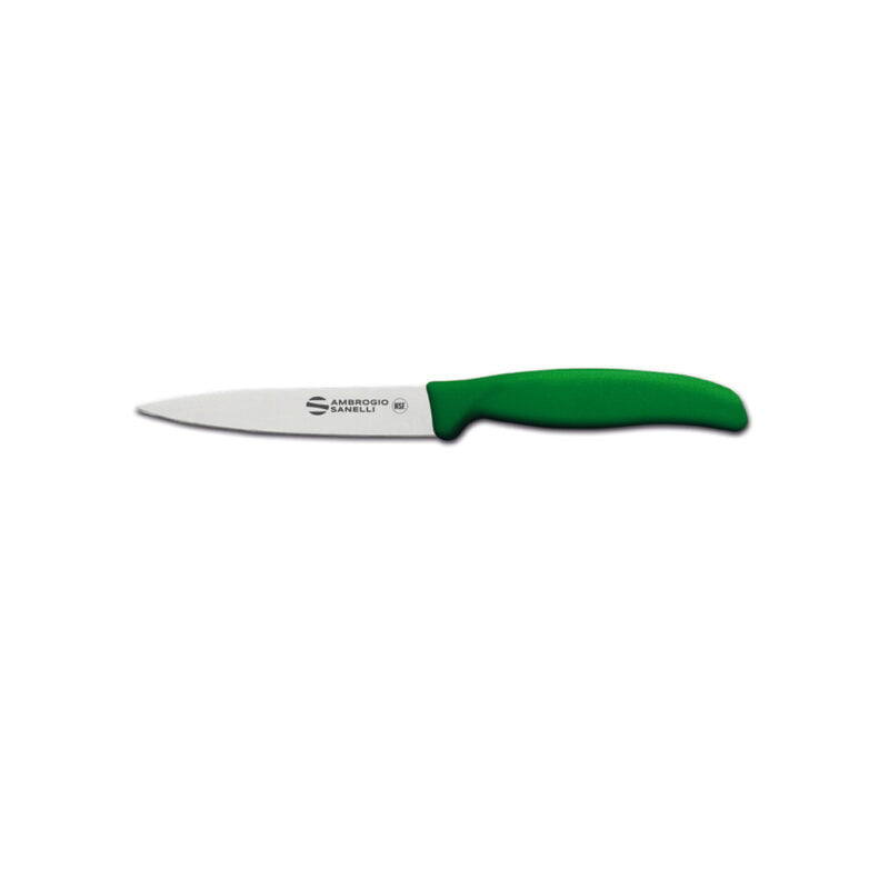 - ambrogio sanelli "supra" green paring knife 11 cm