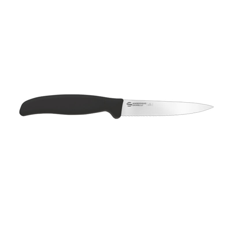 - ambrogio sanelli "supra" paring knife, serrated cm 9