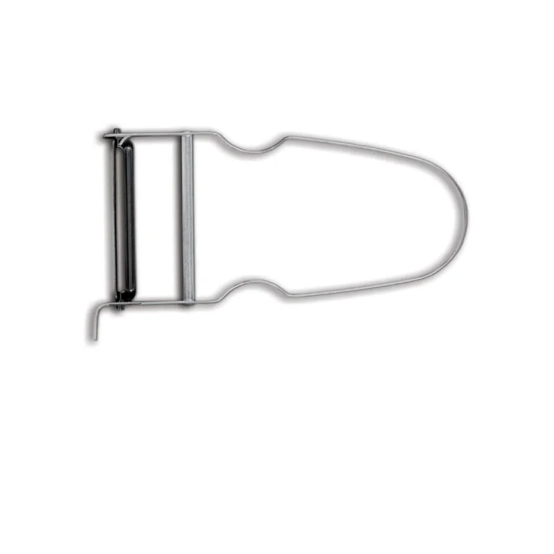 - ambrogio sanelli "potatoe peeler", completely stainless steel, on cardboard