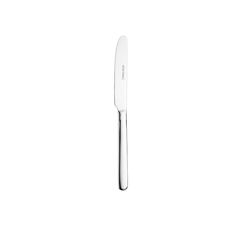 - pintinox "casali" knife - table stainless steel 18/10 3 mm size : 216 mm