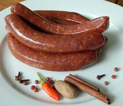 - مرقز المغرب merguez al-maghréb (mutton and beef)