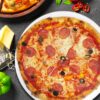 Frozen calabrese pizza - calabrese pizza (1 portion | served frozen)