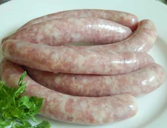 - chipolatas nature - ( pork sausages)