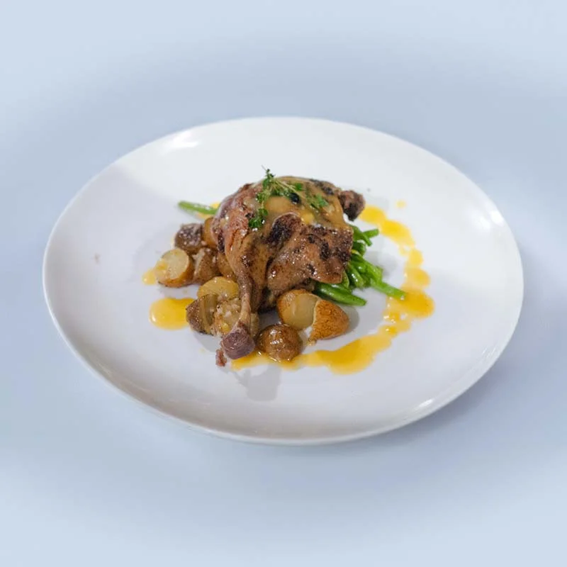 - duck leg confit