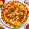 Frozen meat lover pizza - meat lover pizza (1 portion | served frozen)